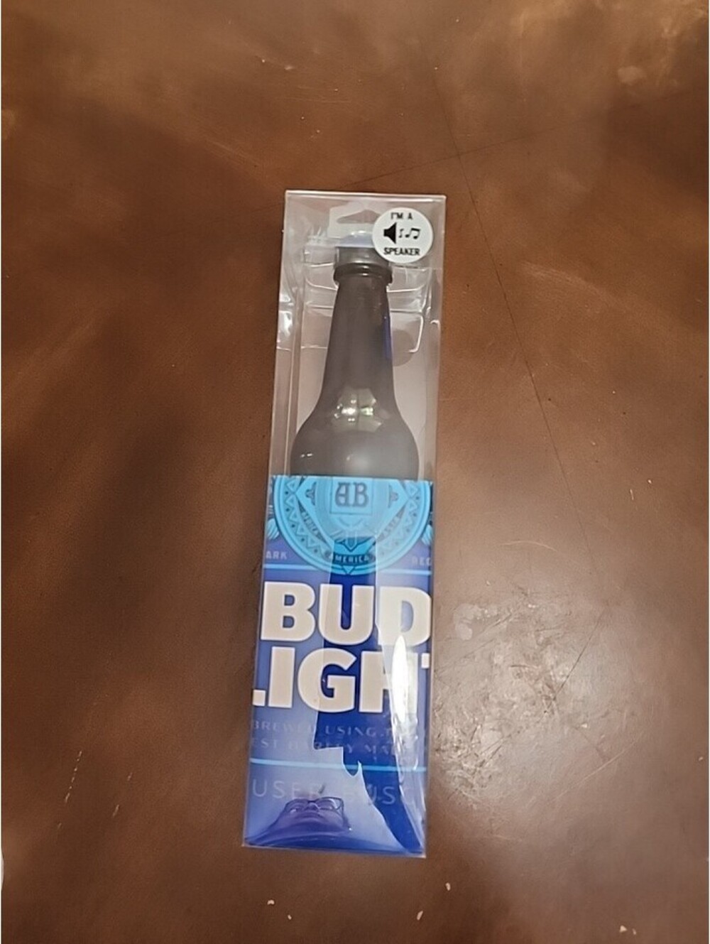 Bud Light Wireless Bluetooth Bottle Speaker - BudLight Blue